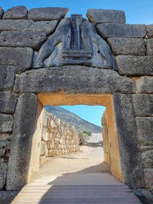 Sunny House At Ancient Mycenae, Close To Nafplio! Mykines 外观 照片